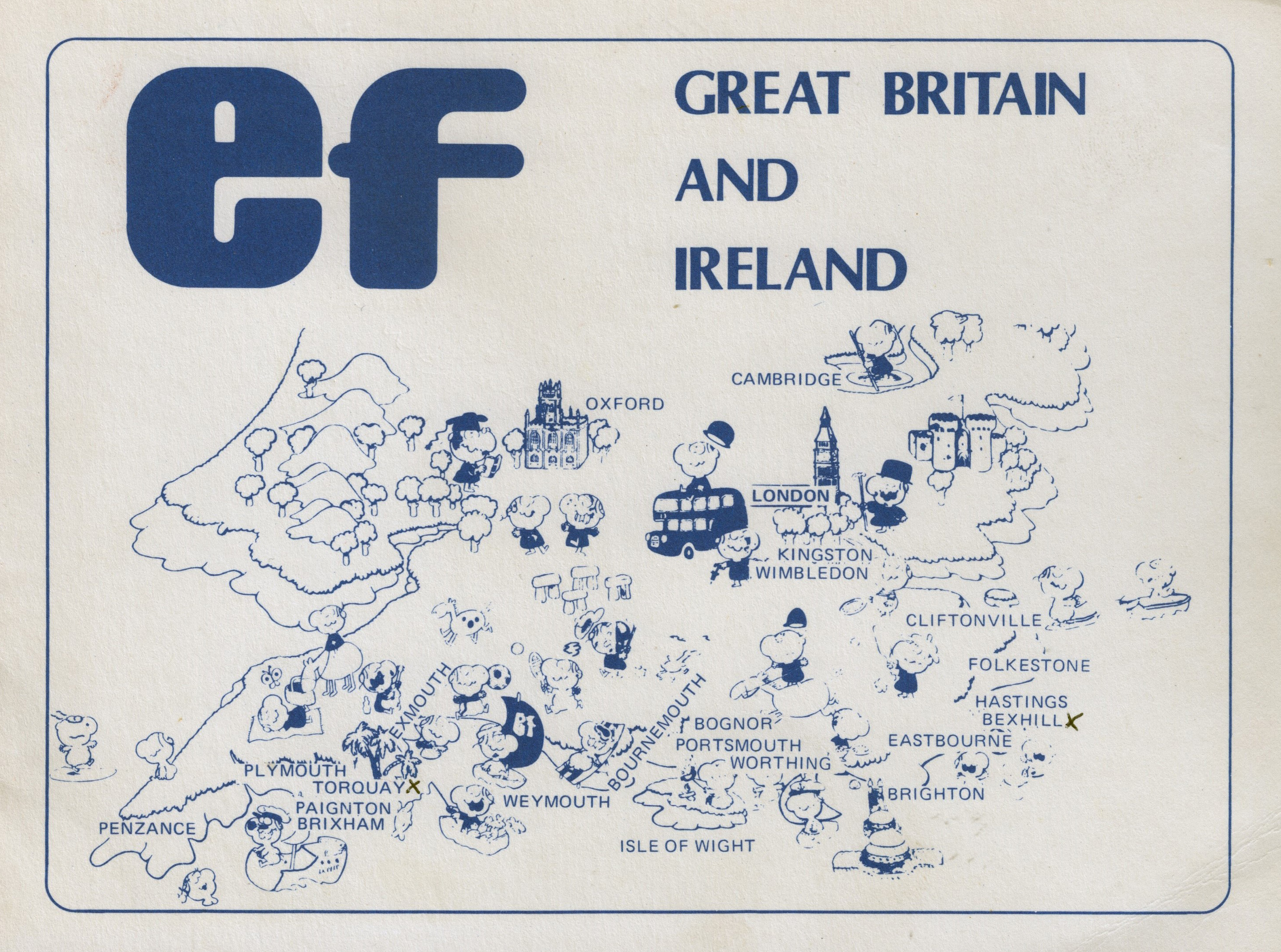 EF Sprachschule - Torquay - England - 1983