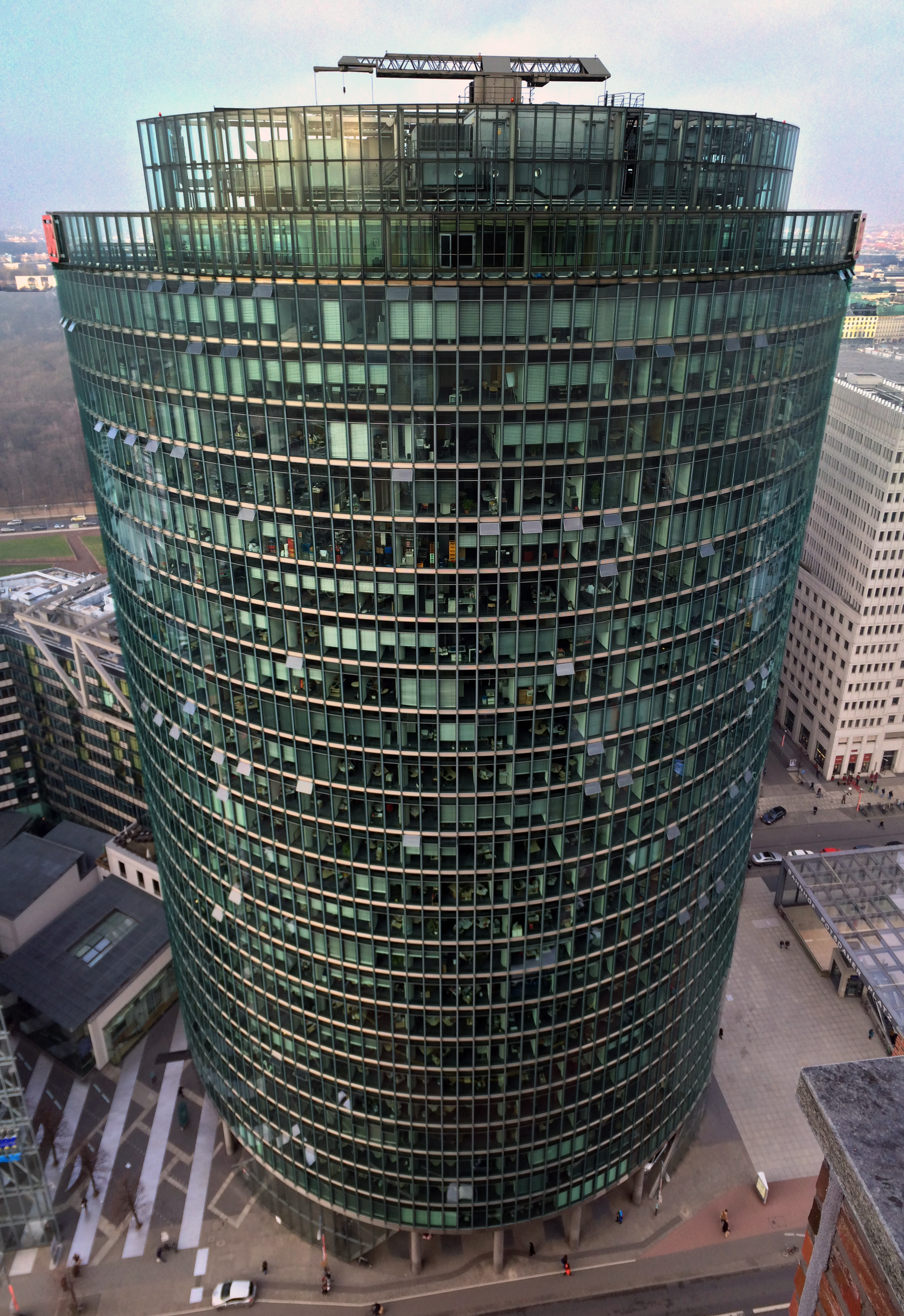 Deutsche Bahn Turm - Bahntower - Berlin