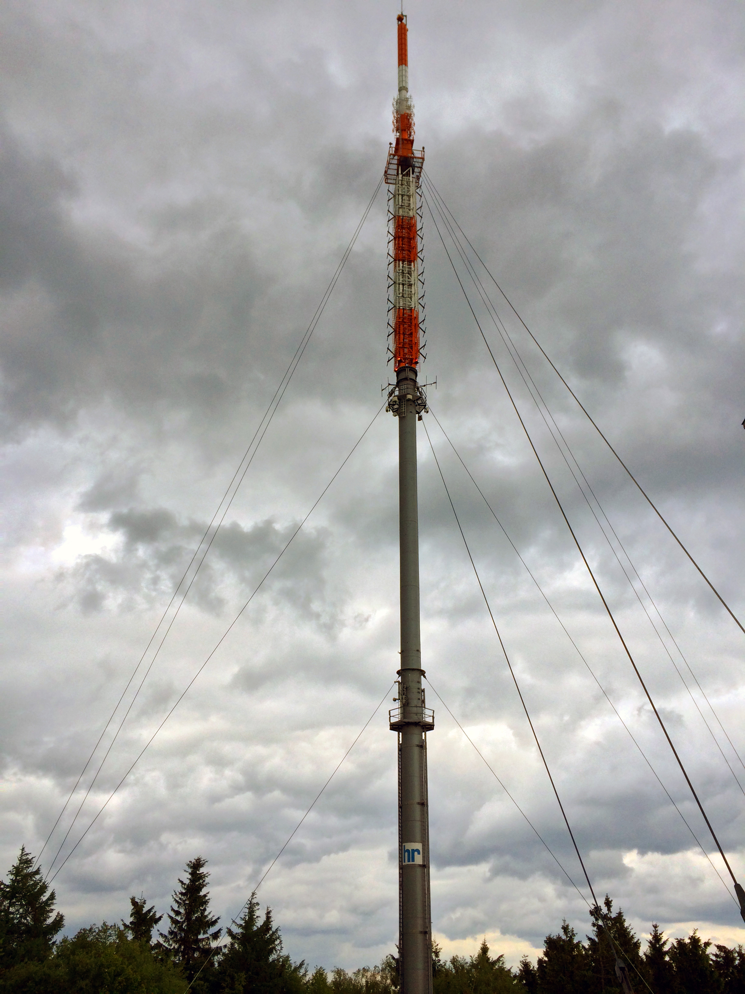 Großer Feldberg - Taunus - Feldbergstation HR-Rundfunkantenne