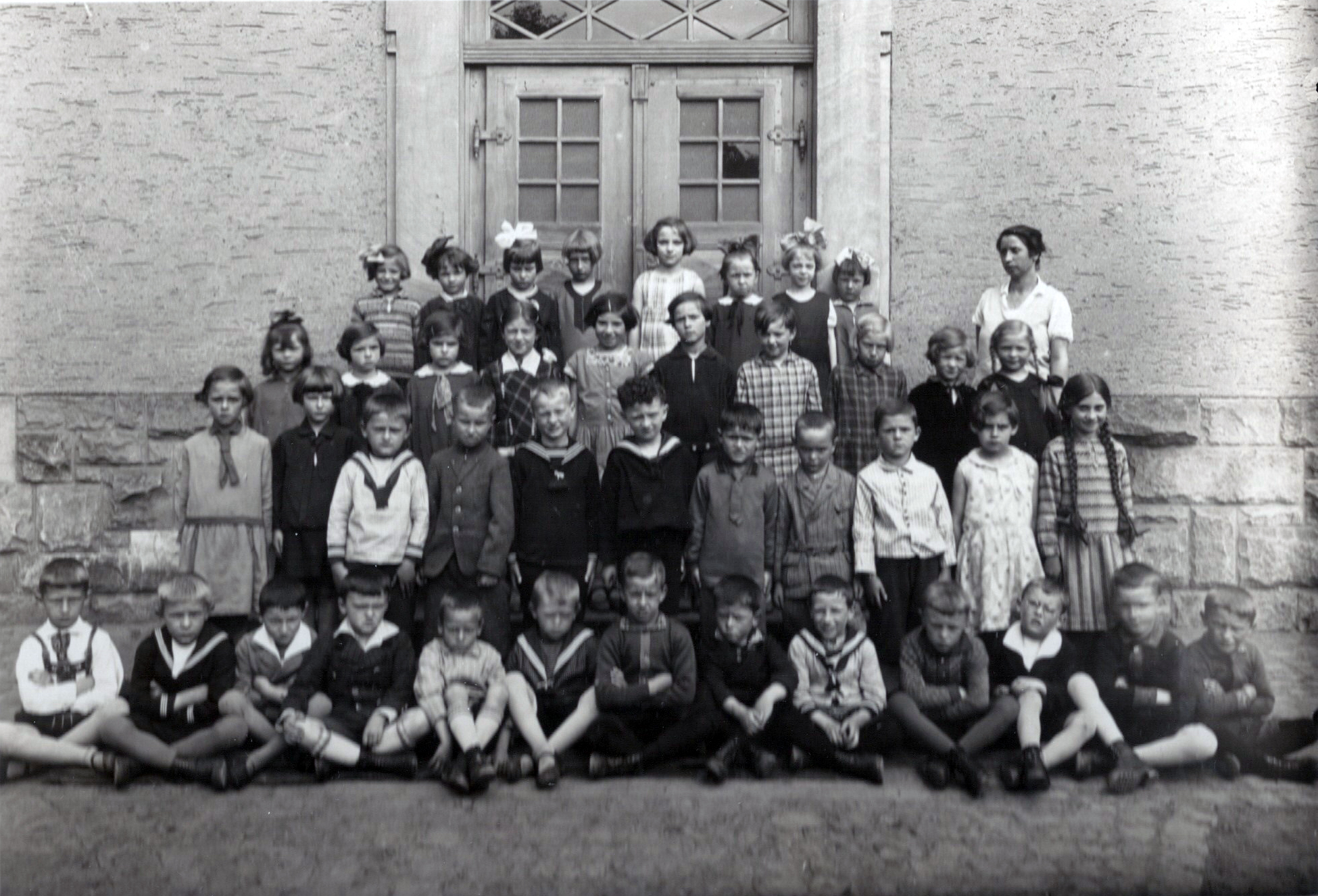 Einschulung 1932 - Königstädten - Jahrgang 1926