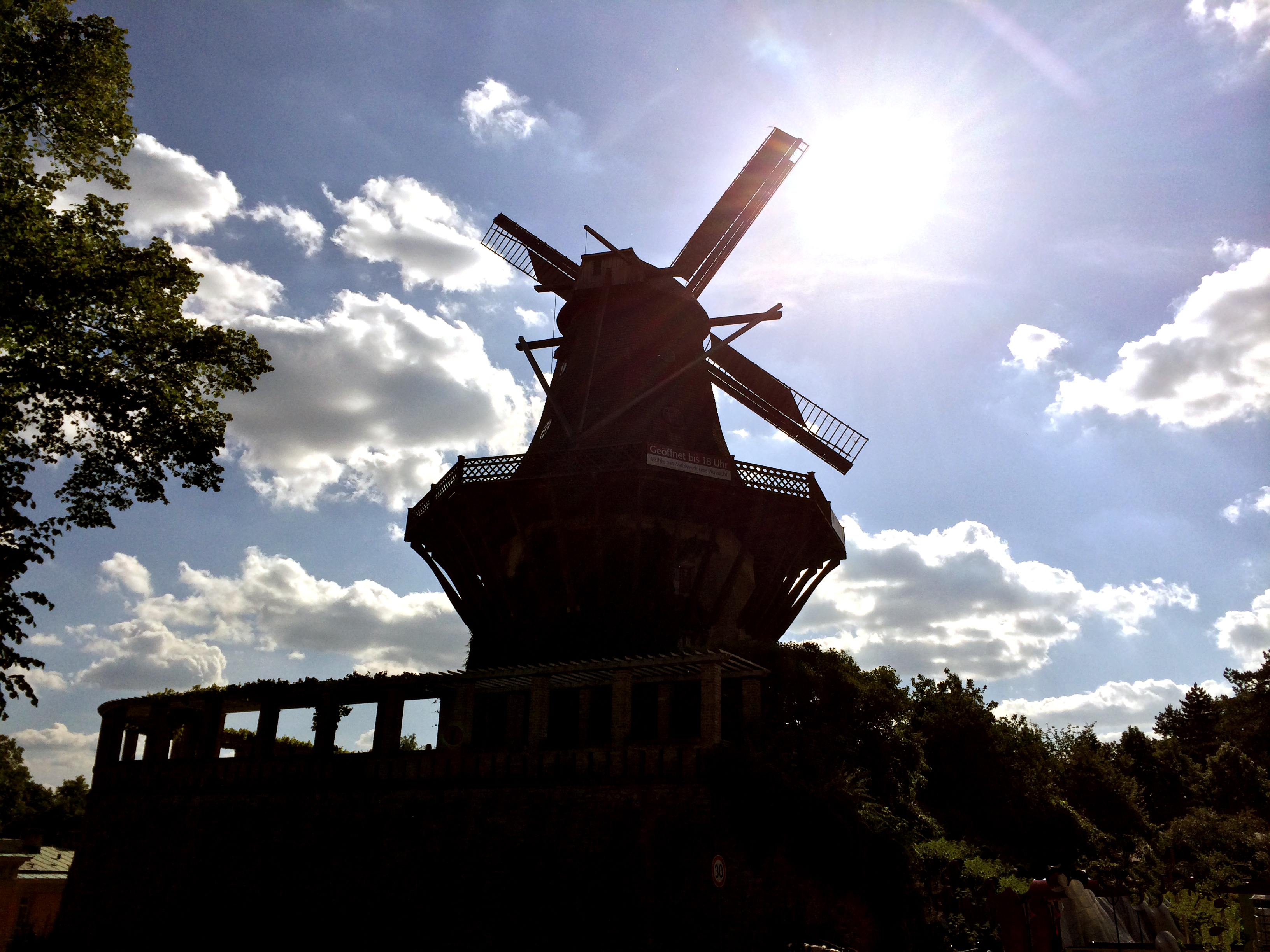 Historische Mühle am Schloss Sanssouci