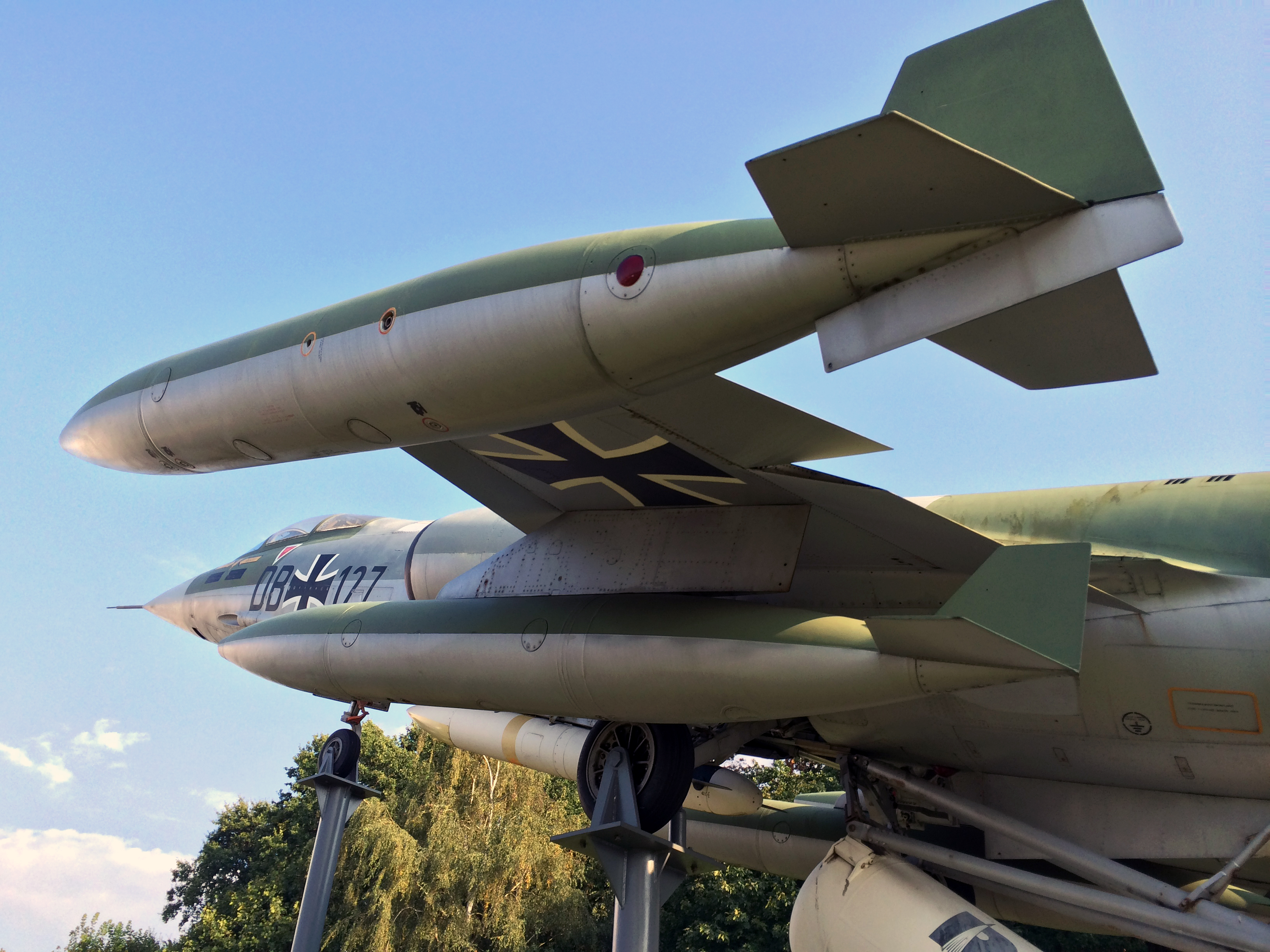 Lockheed F-104G ZELL mit Atomwaffen