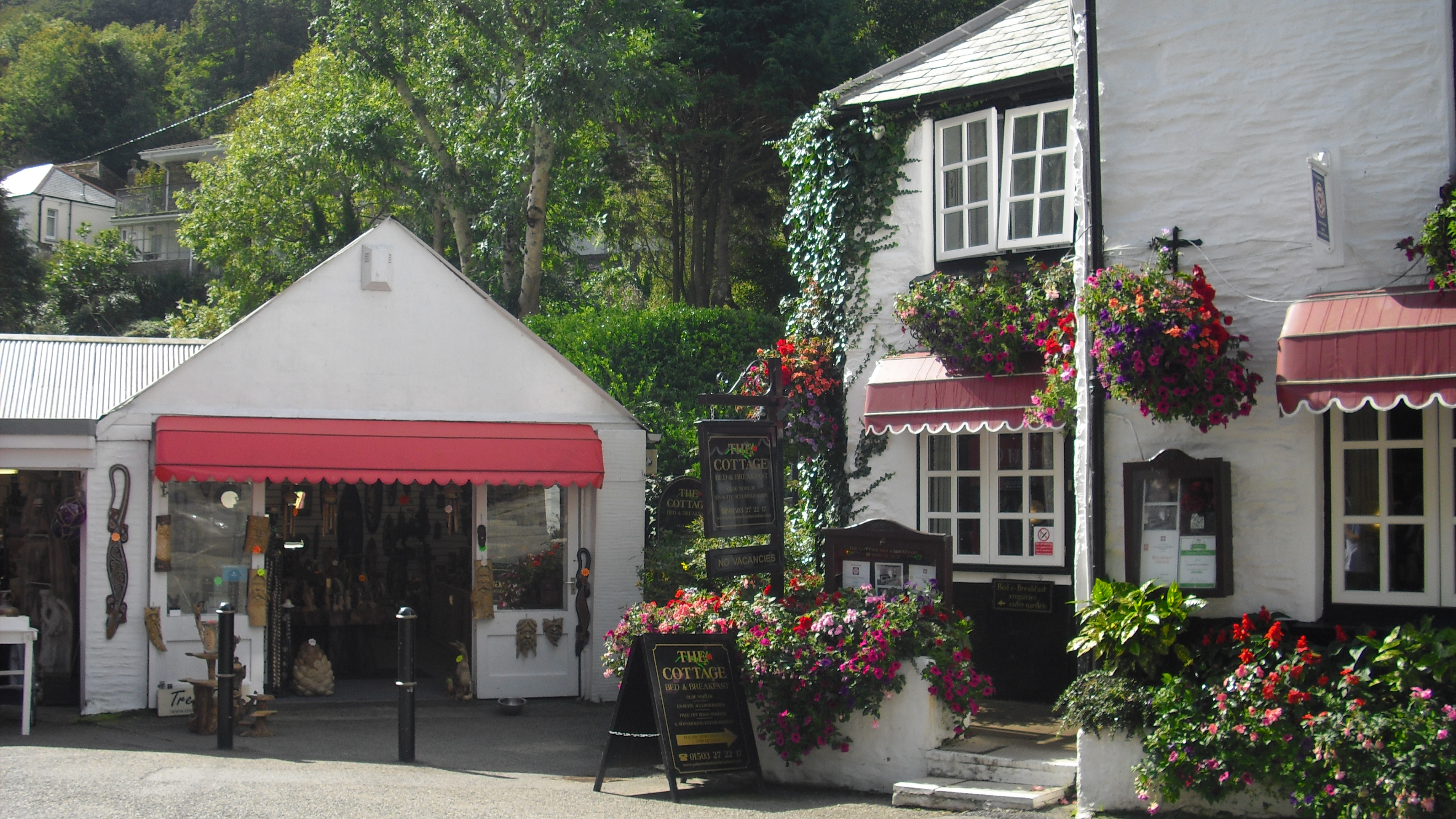 Schöne, alte Häuser - Cornwall - Polperro