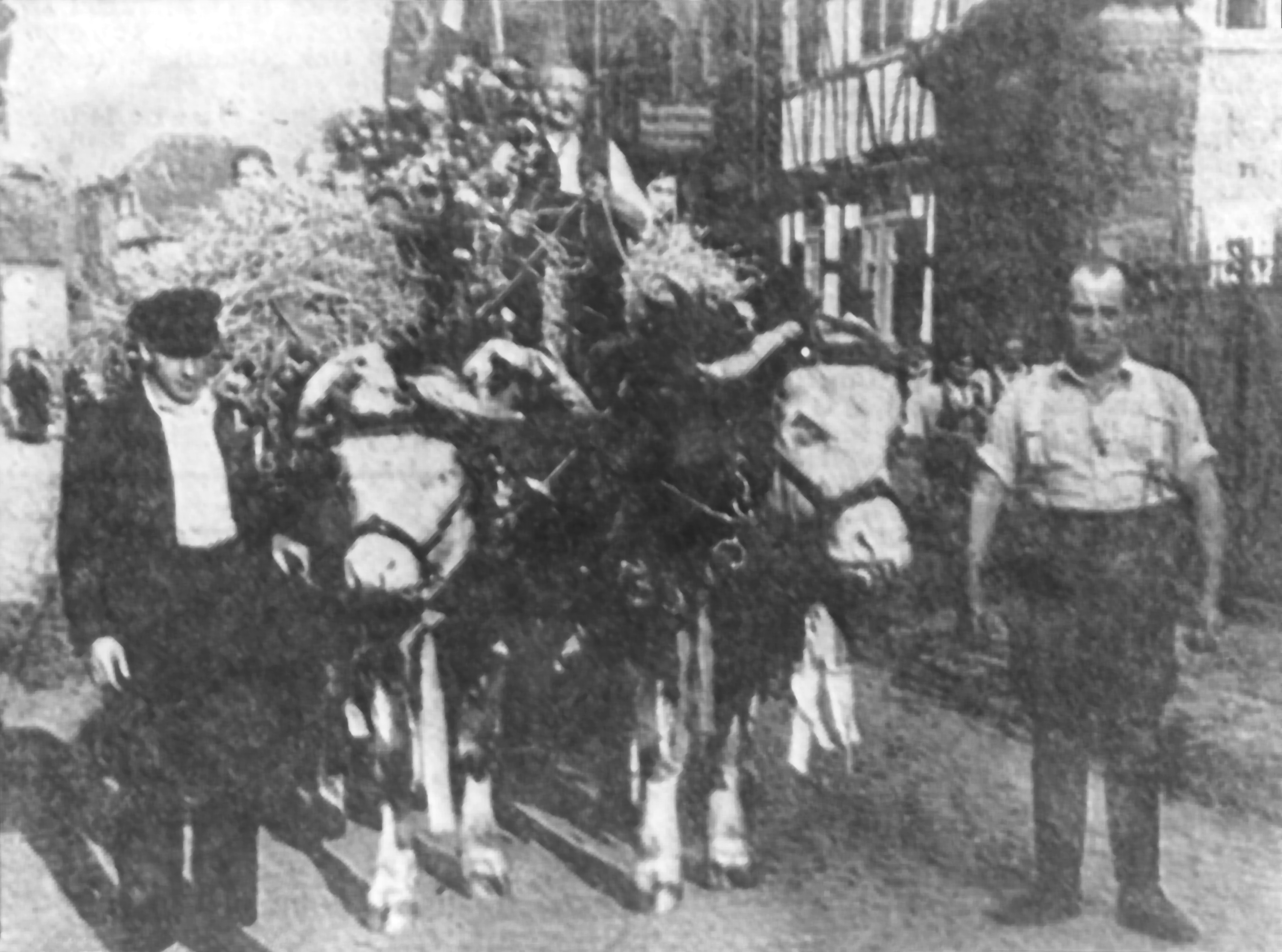 Königstädten Erntedankfest 1935