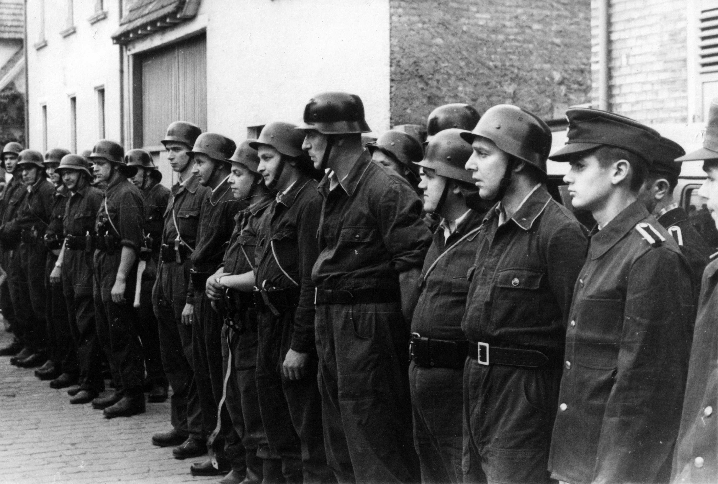 Feuerwehr Königstädten - 25-jähriges Jubiläum 1955