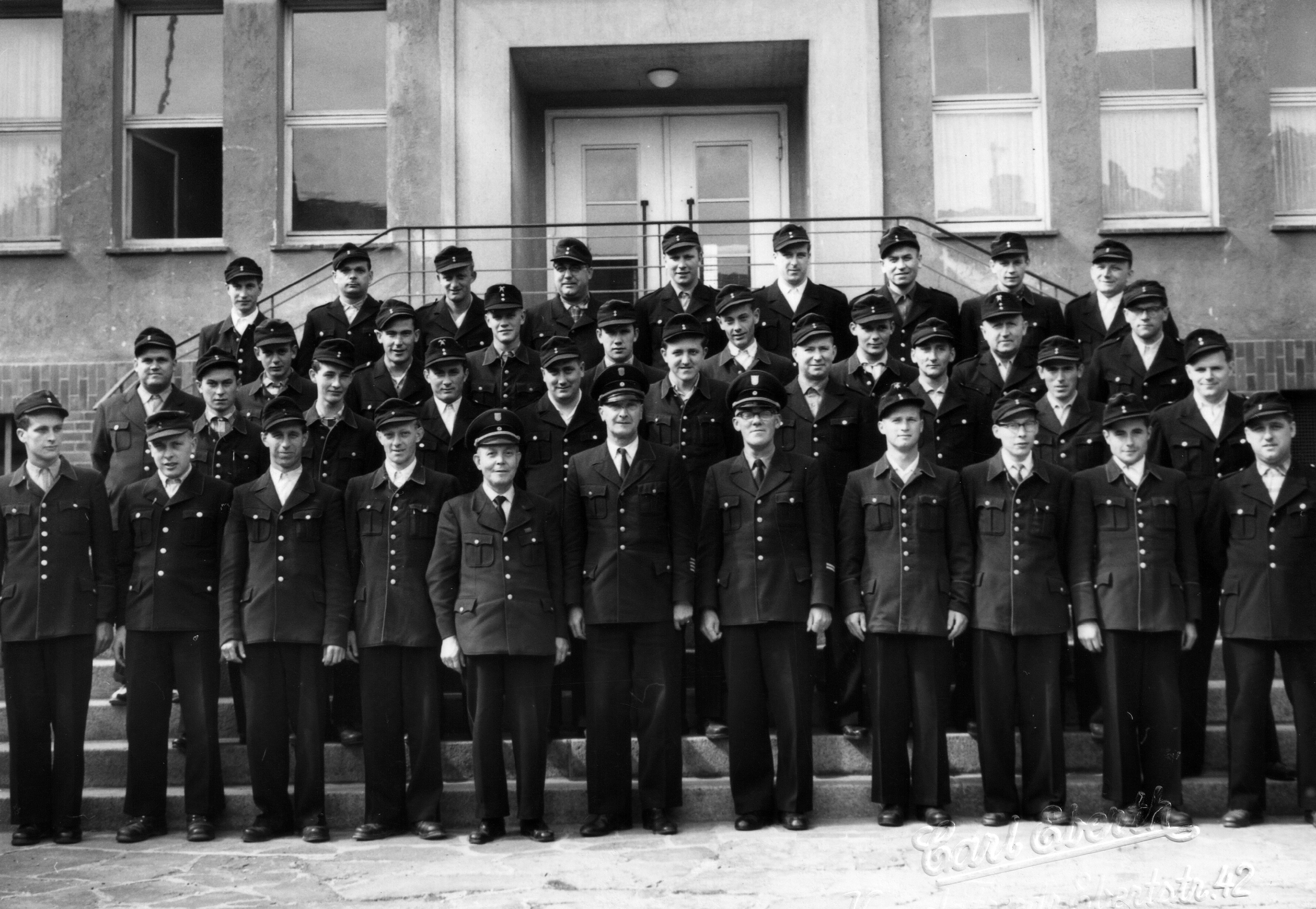 Feuerwehr Königstädten - Maschinistenlehrgang Kassel 1958