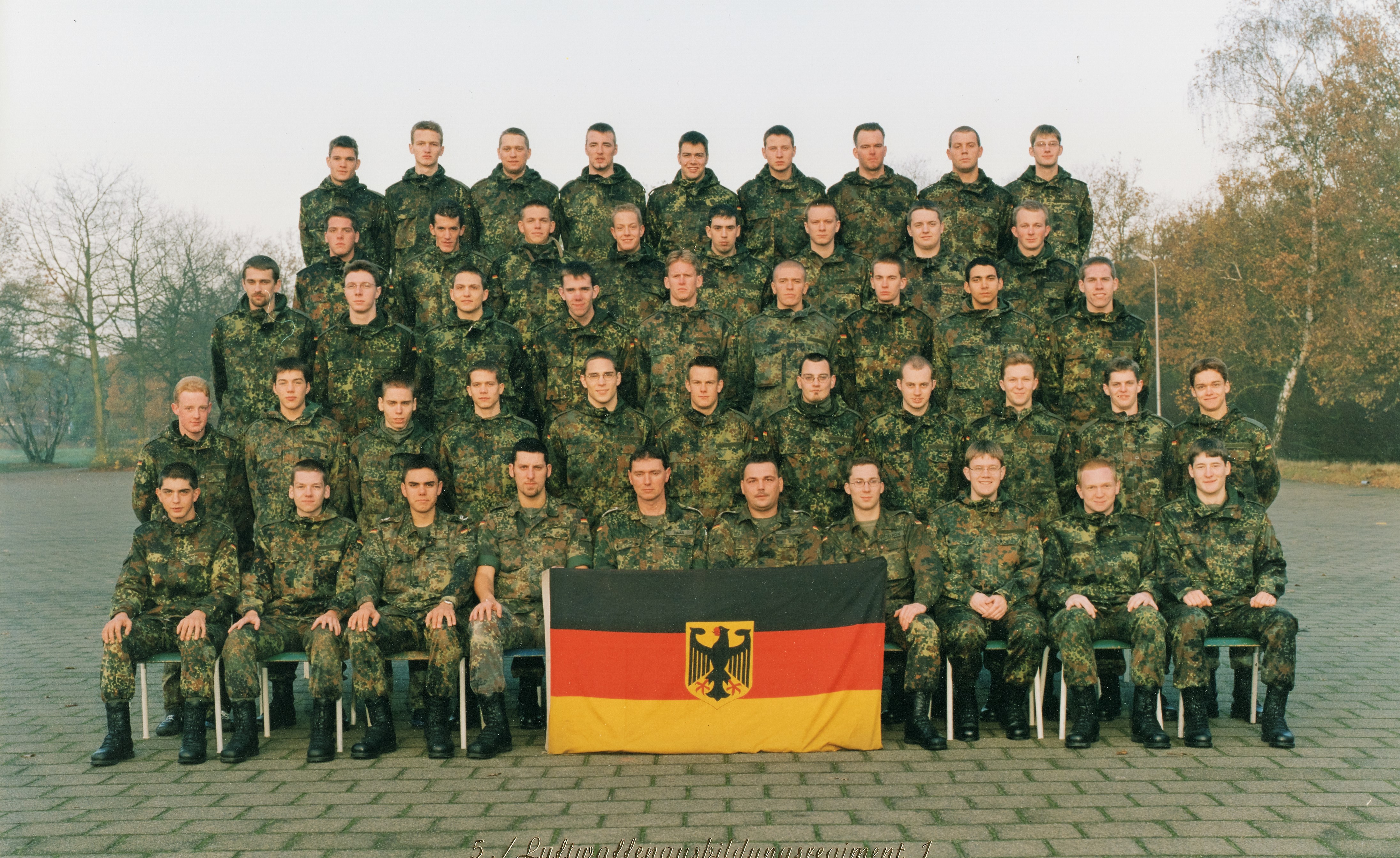 Luftwaffenausbildungsregiment 1, III Zug, in Budel - Niederlande - Jahr 2000