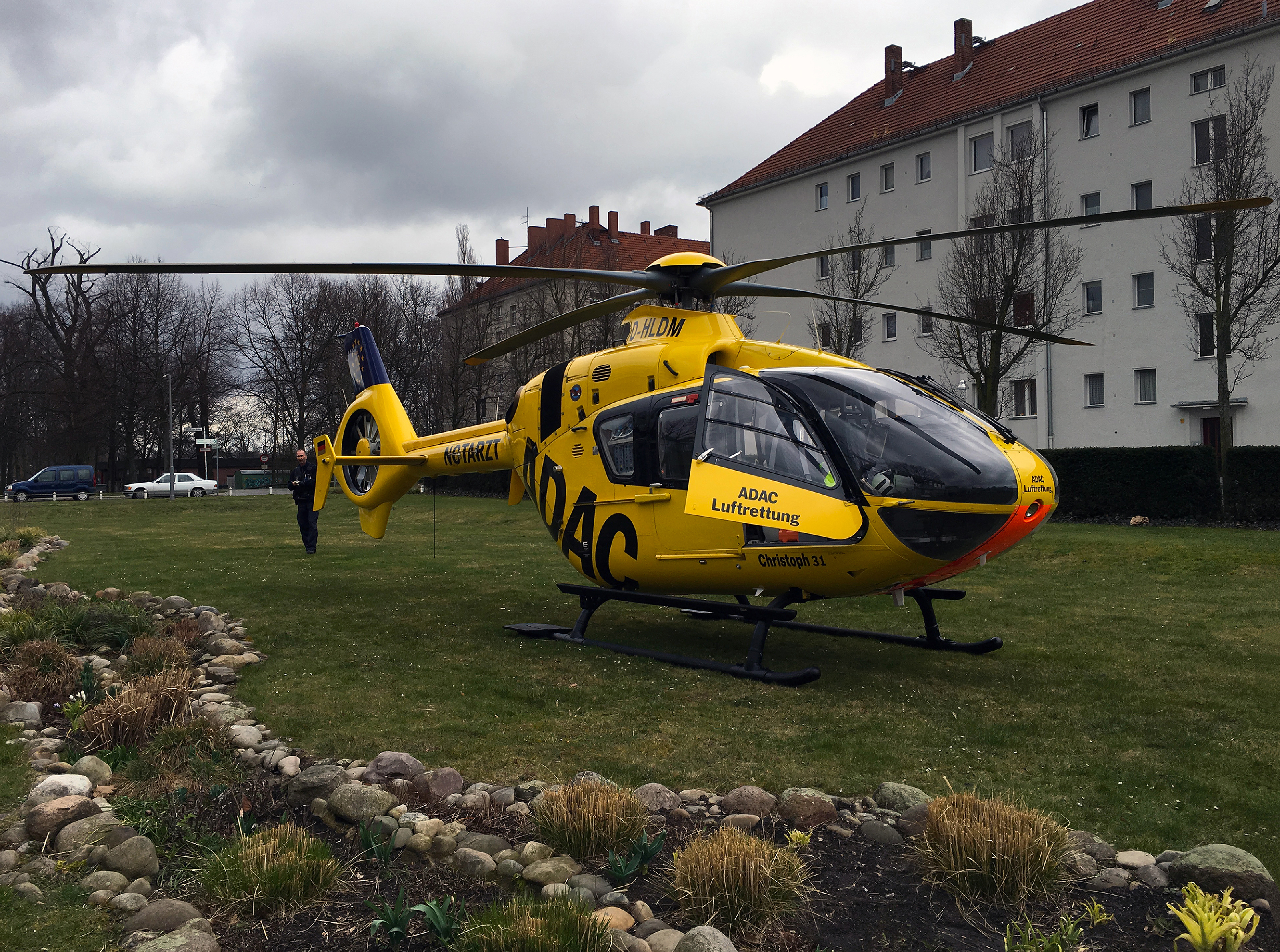 ADAC-Rettungshubschrauber - Berlin-Spandau