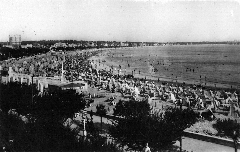 Royan 1940 - ROYAN - Vue générale de la Grande Conche