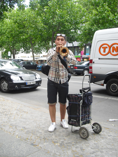 Straßenmusiker - Kurfürstendamm - Berlin