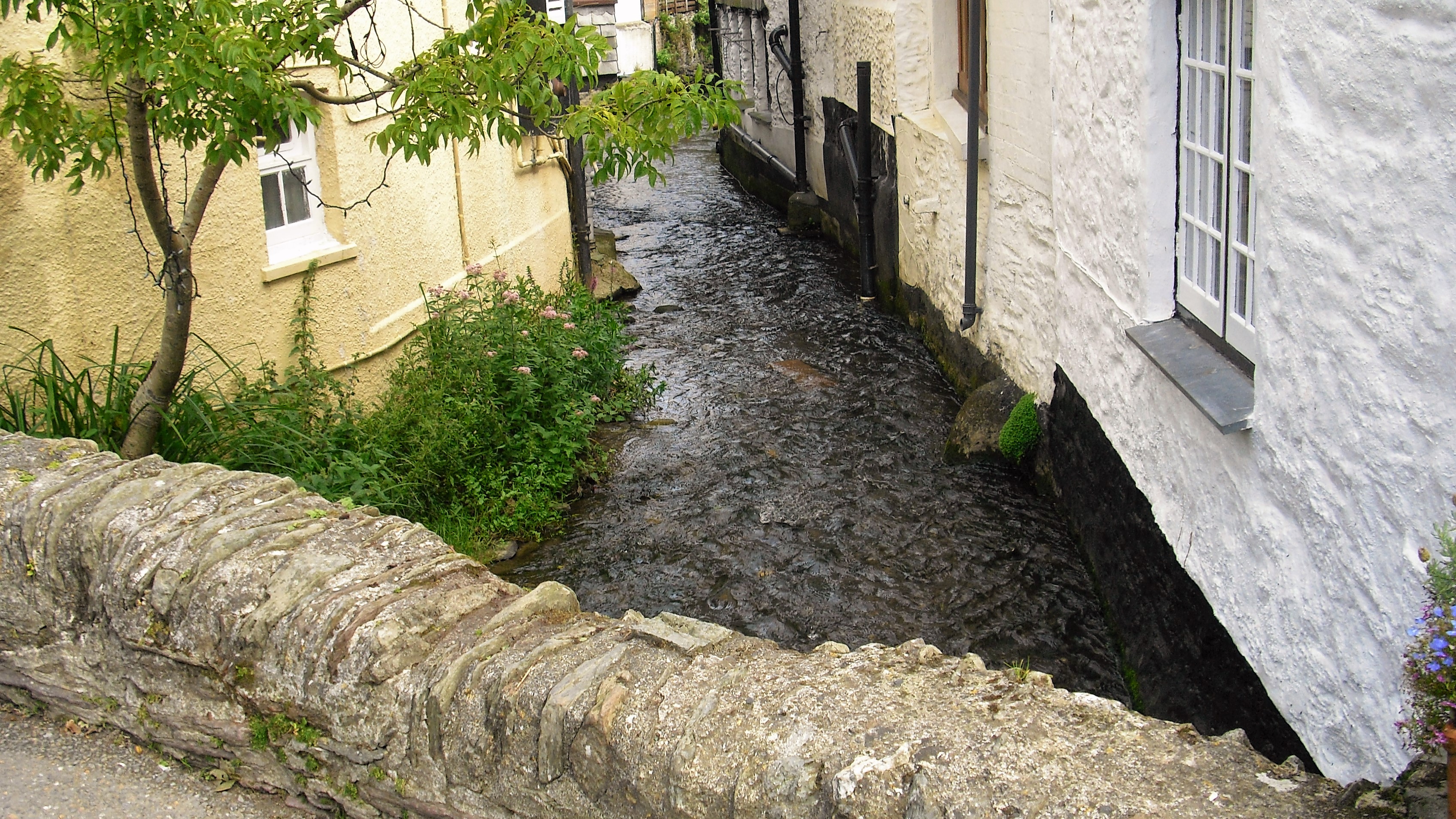 Fluss Pol in Polperro