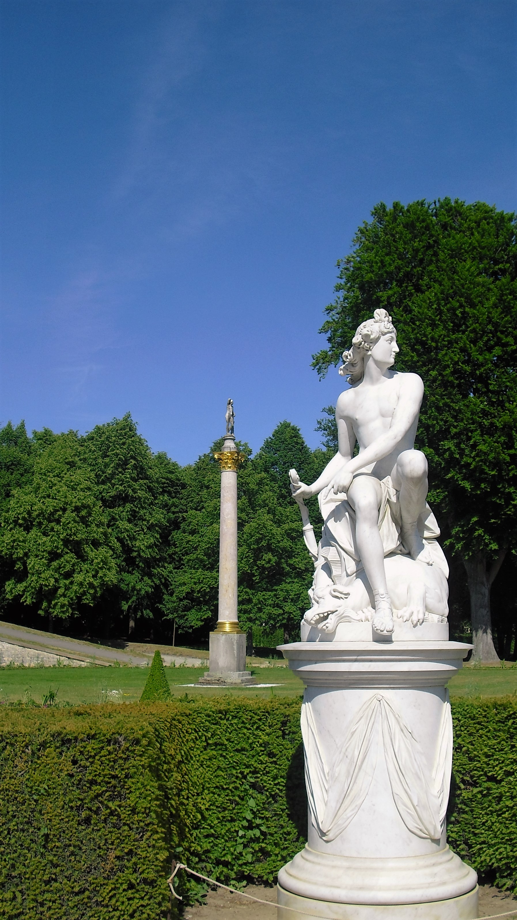 Statue im Park Sanssouci