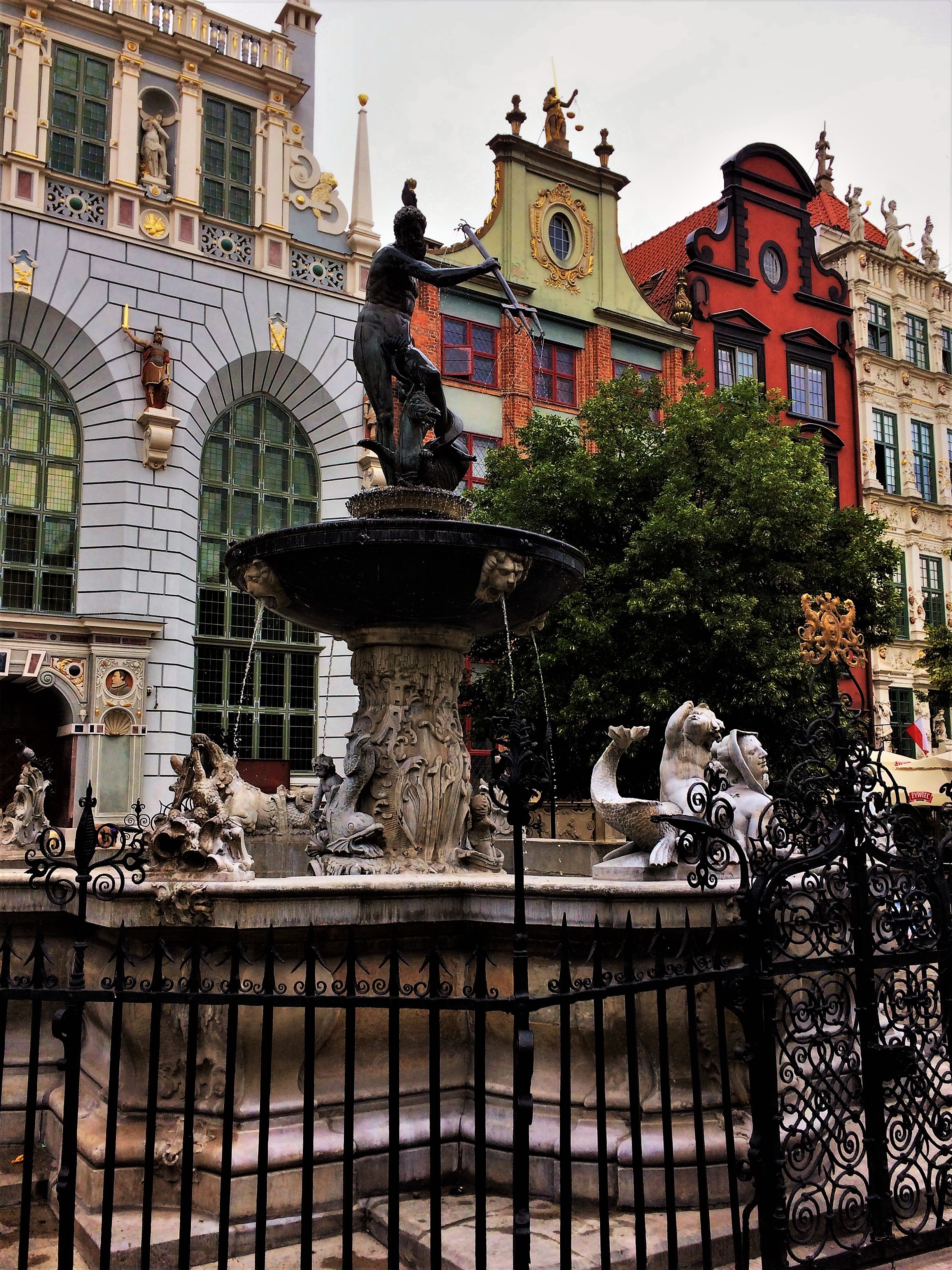 Gdańsk - Neptunbrunnen