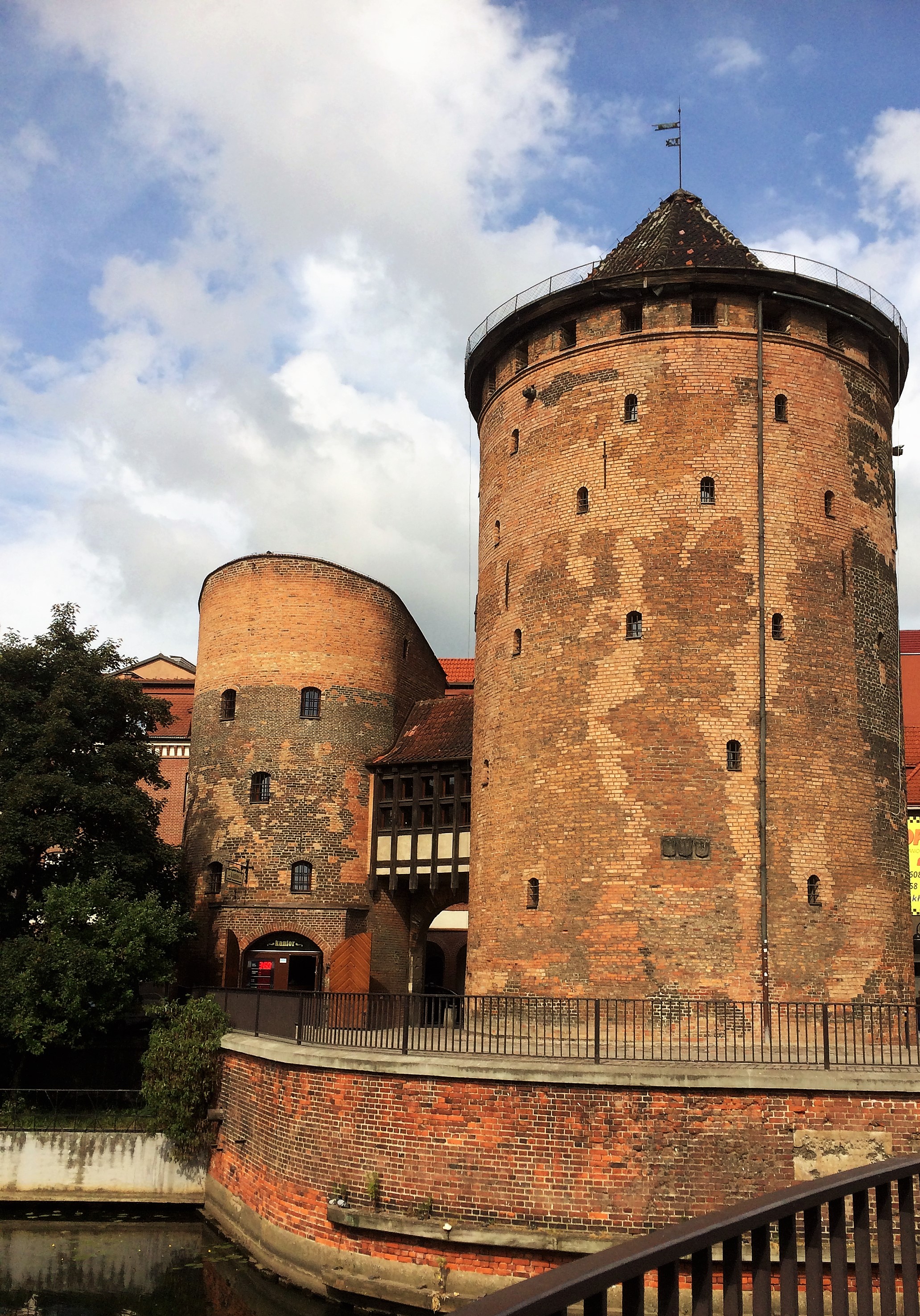 Gdańsk - Gotischer Wehrturm aus dem 14. Jahrhundert