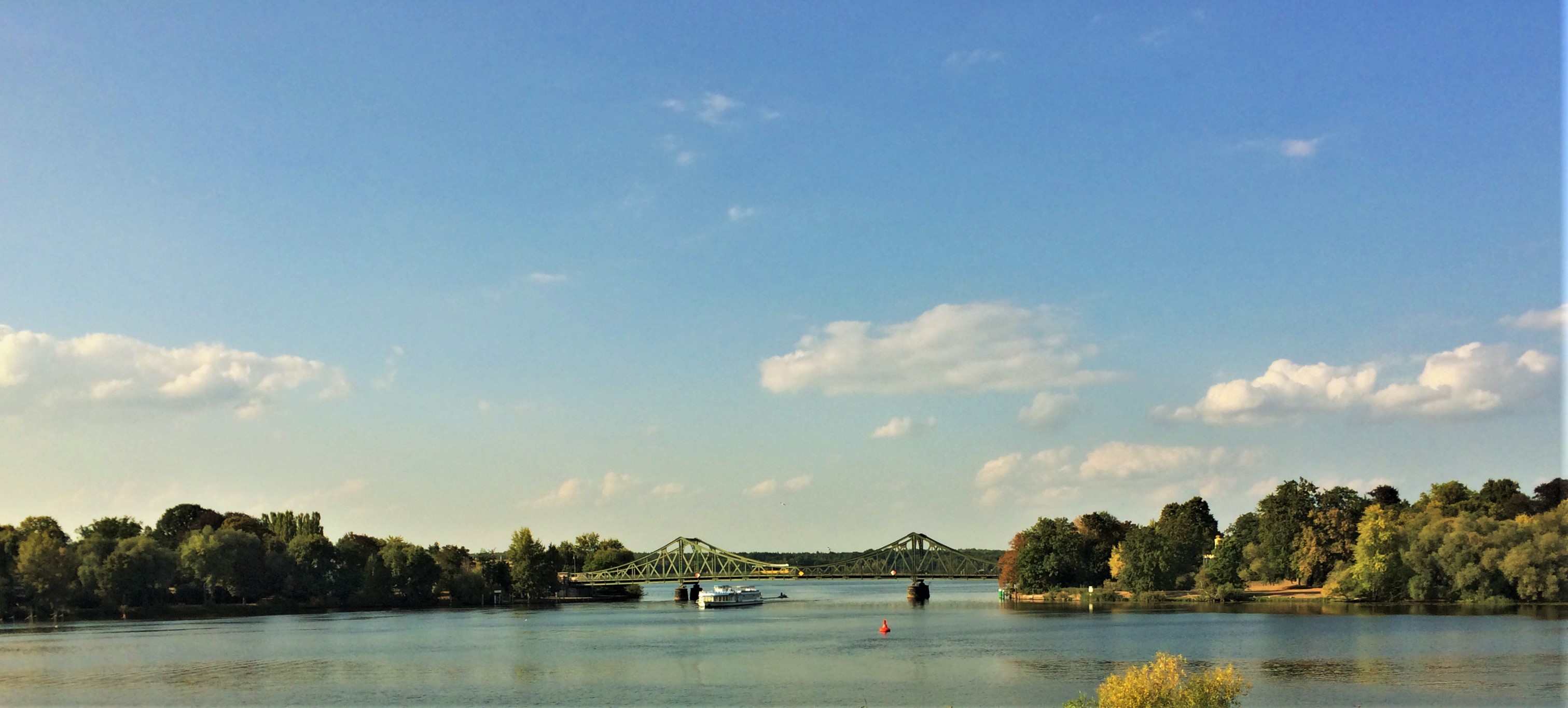 Blick auf die Glienicker Brücke