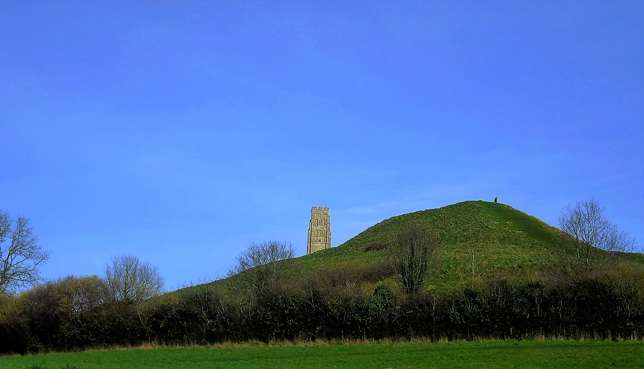 Blick auf den Glastonbury Tor