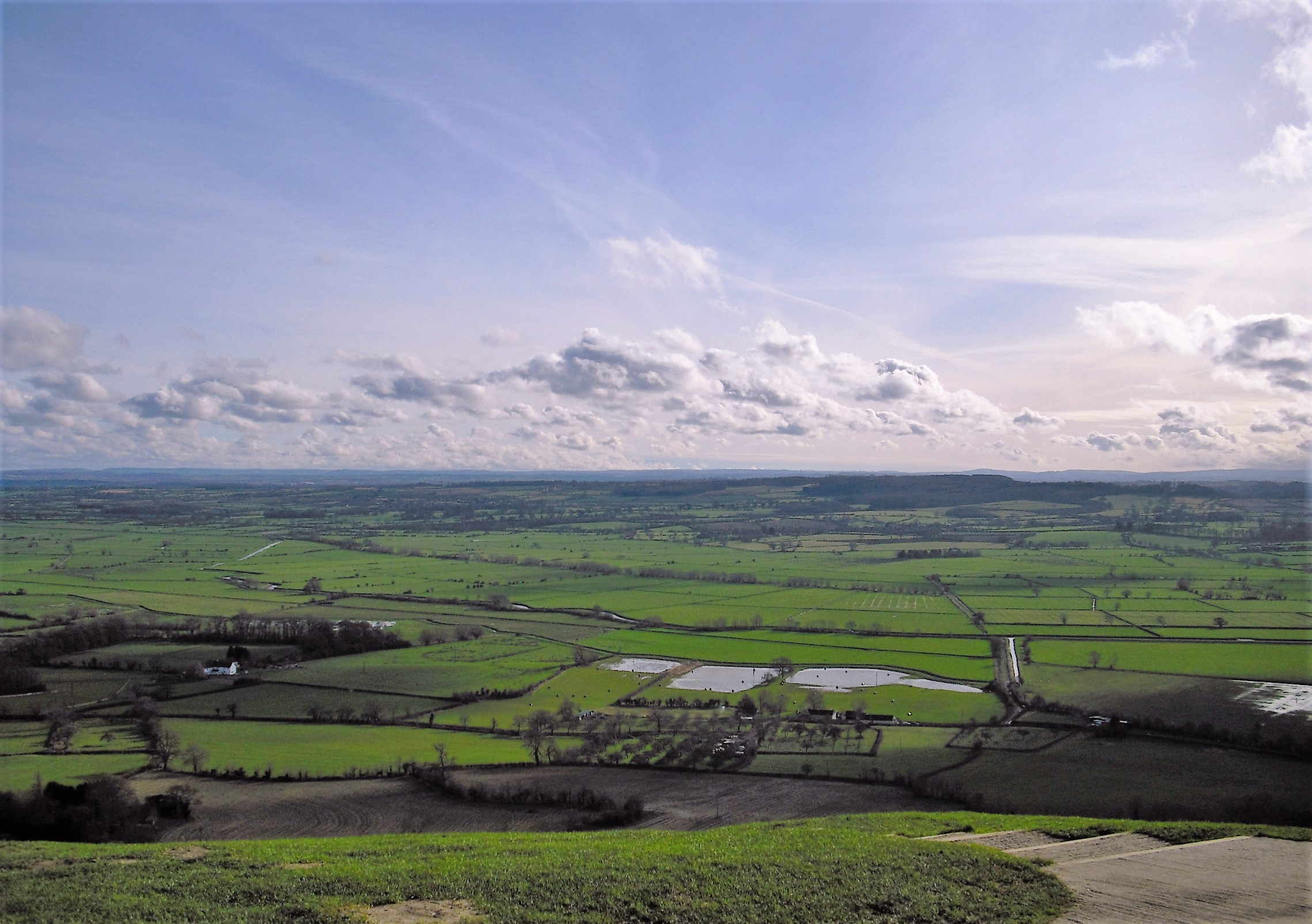 Glastonbury - Landschaft - Panorama