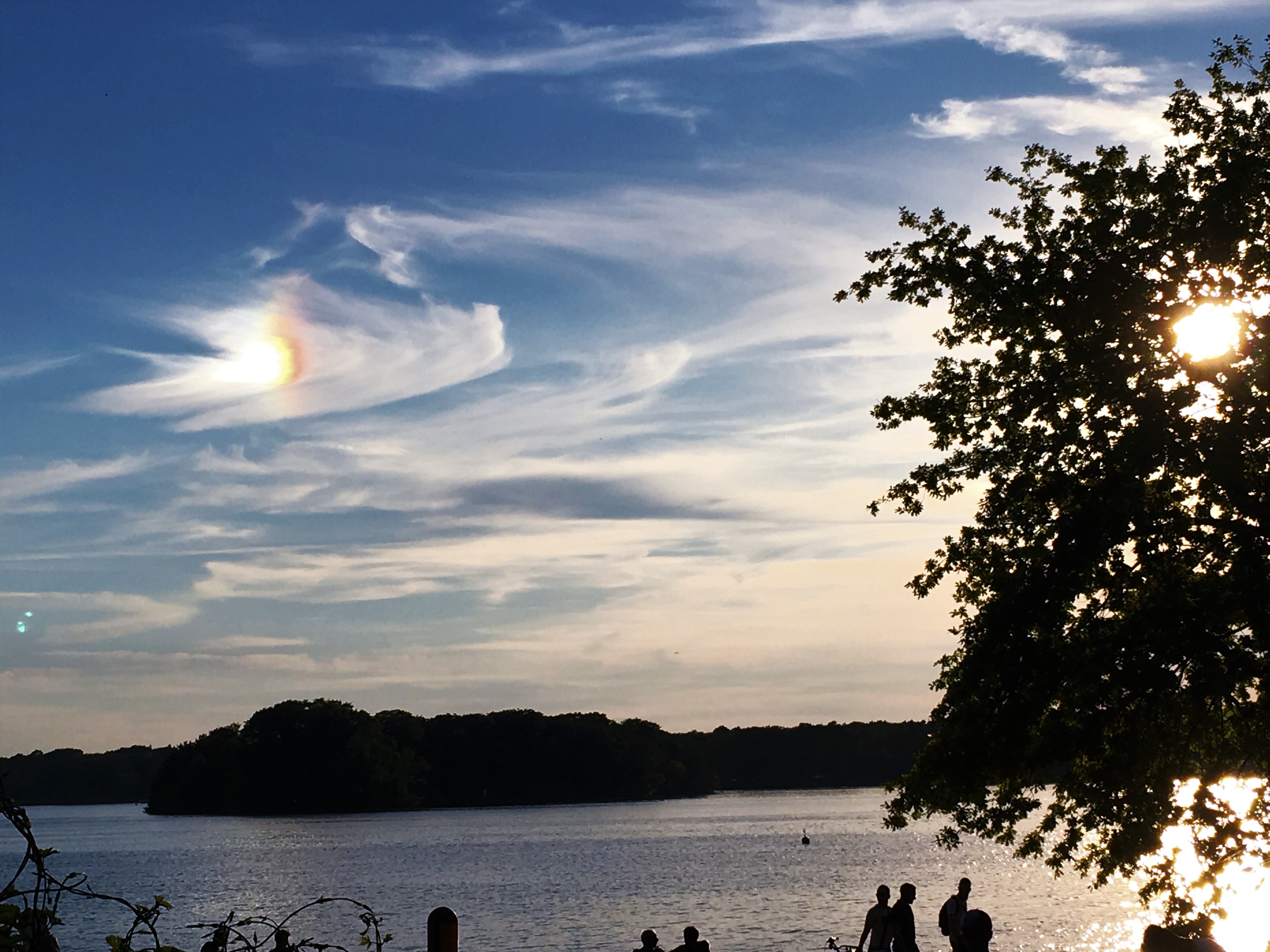 Rätselhafte Sonnenspiegelung - Real - Kein Fotoeffekt!