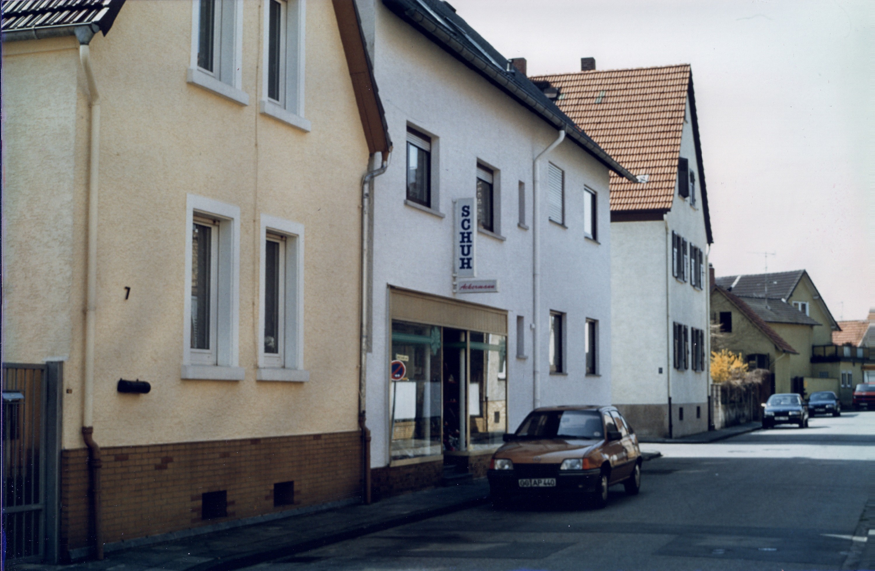 Schuhhaus Ackermann - 1992 - Rüsselsheim-Königstädten - Georg-Bärsch-Straße