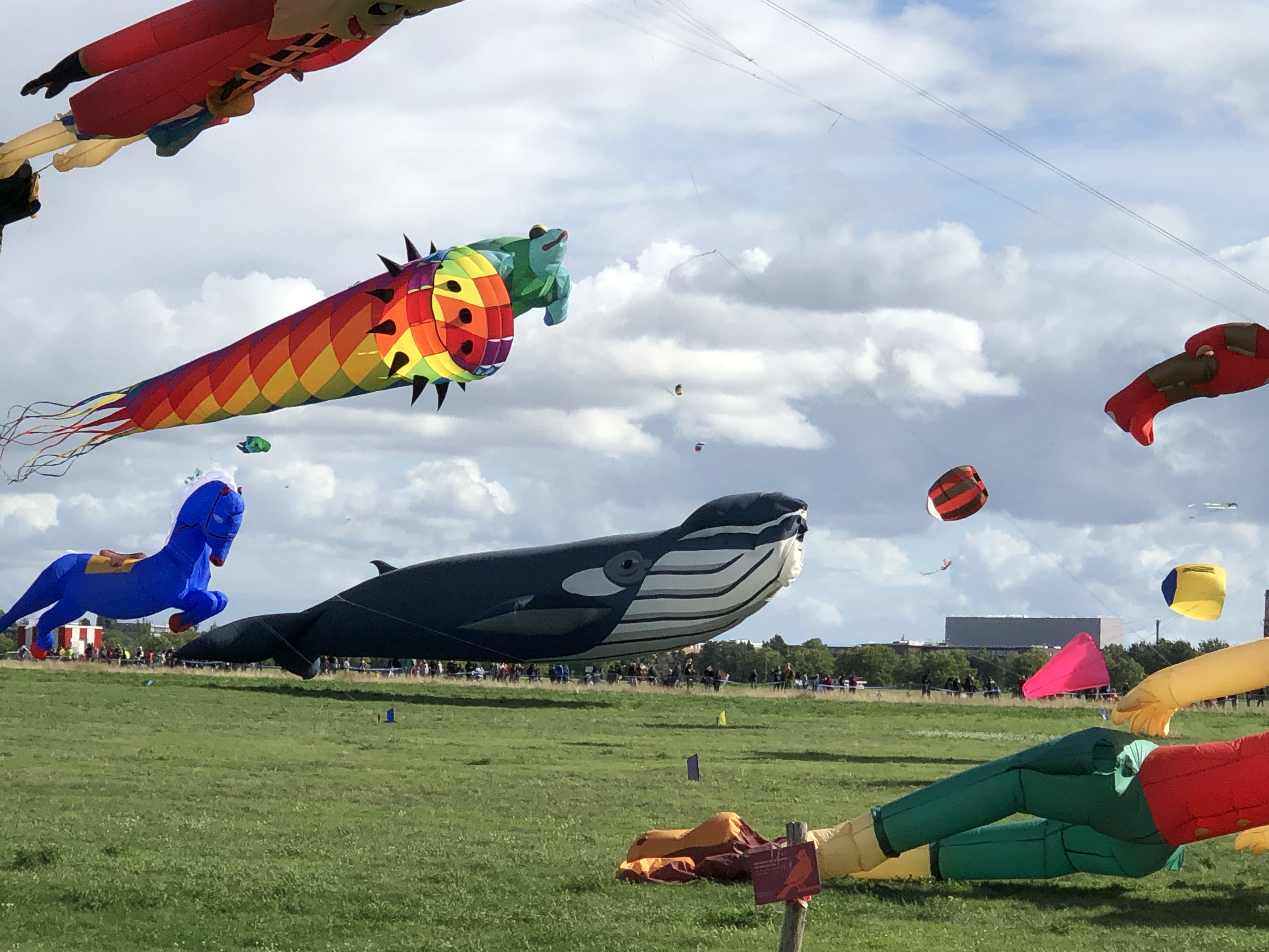 Riesendrachen Festival am Tempelhofer Feld - Berlin