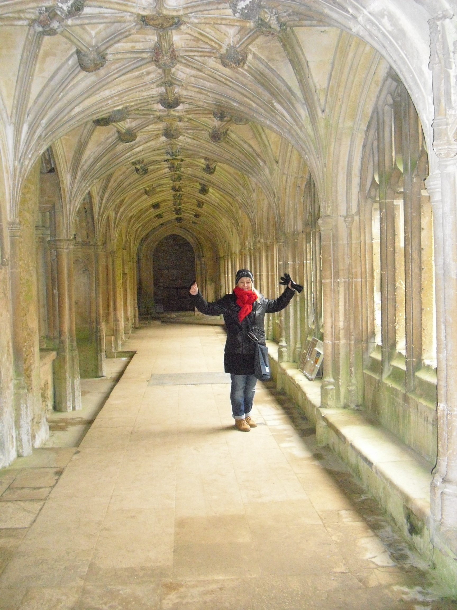 Lacock Abbey - Kreuzgänge - Harry Potter Filmkulisse