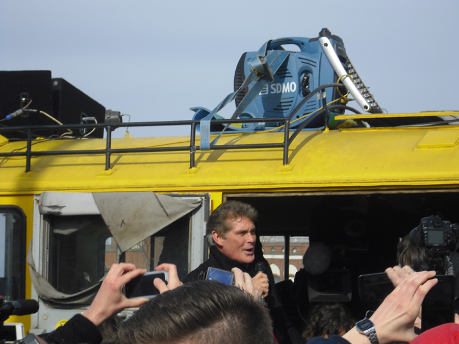 David Hasselhoff - Berlin - East Side Gallery