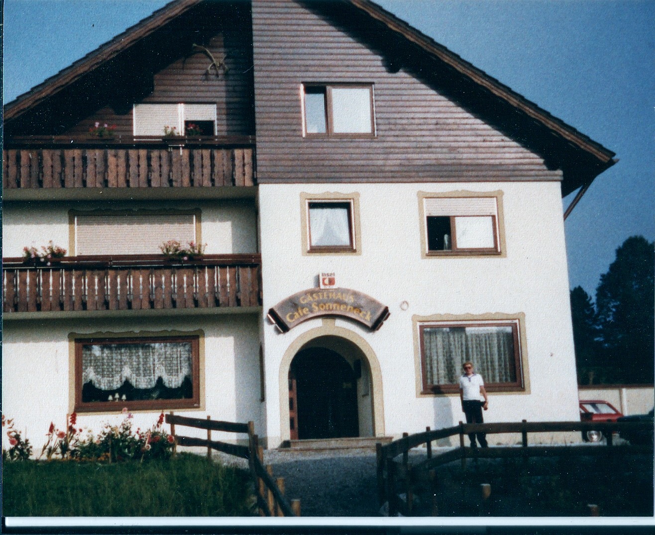 Radtour um den Bodensee - Die 4 Nauheimer (Naumer) - Langenargen Café Sonneneck