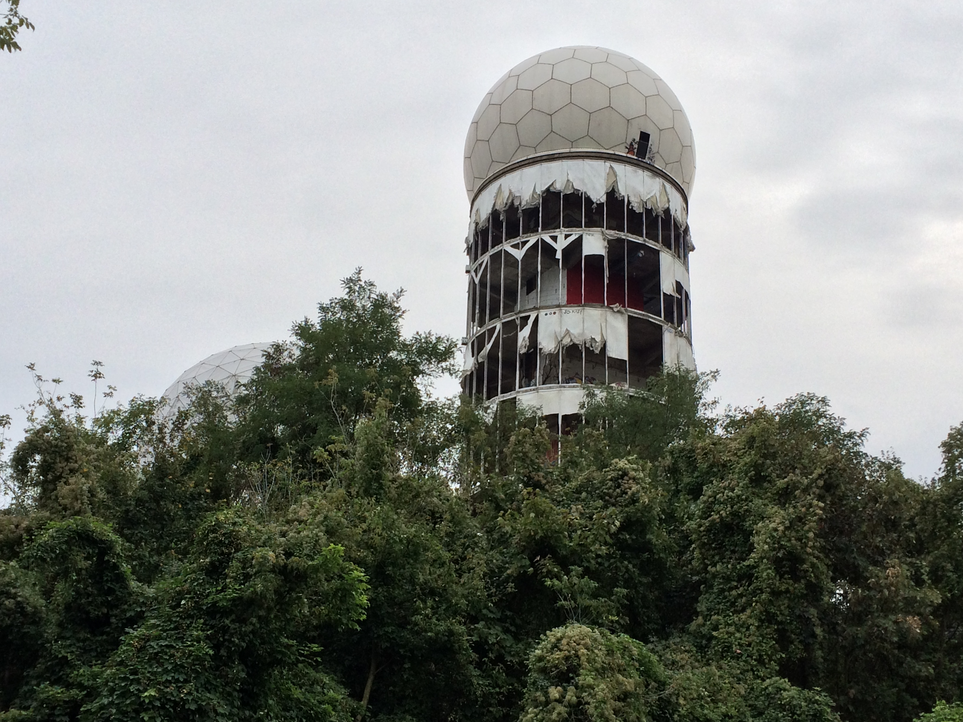 Berlin - Teufelsberg - Field Station - Radom Ruine - Radome Ruin