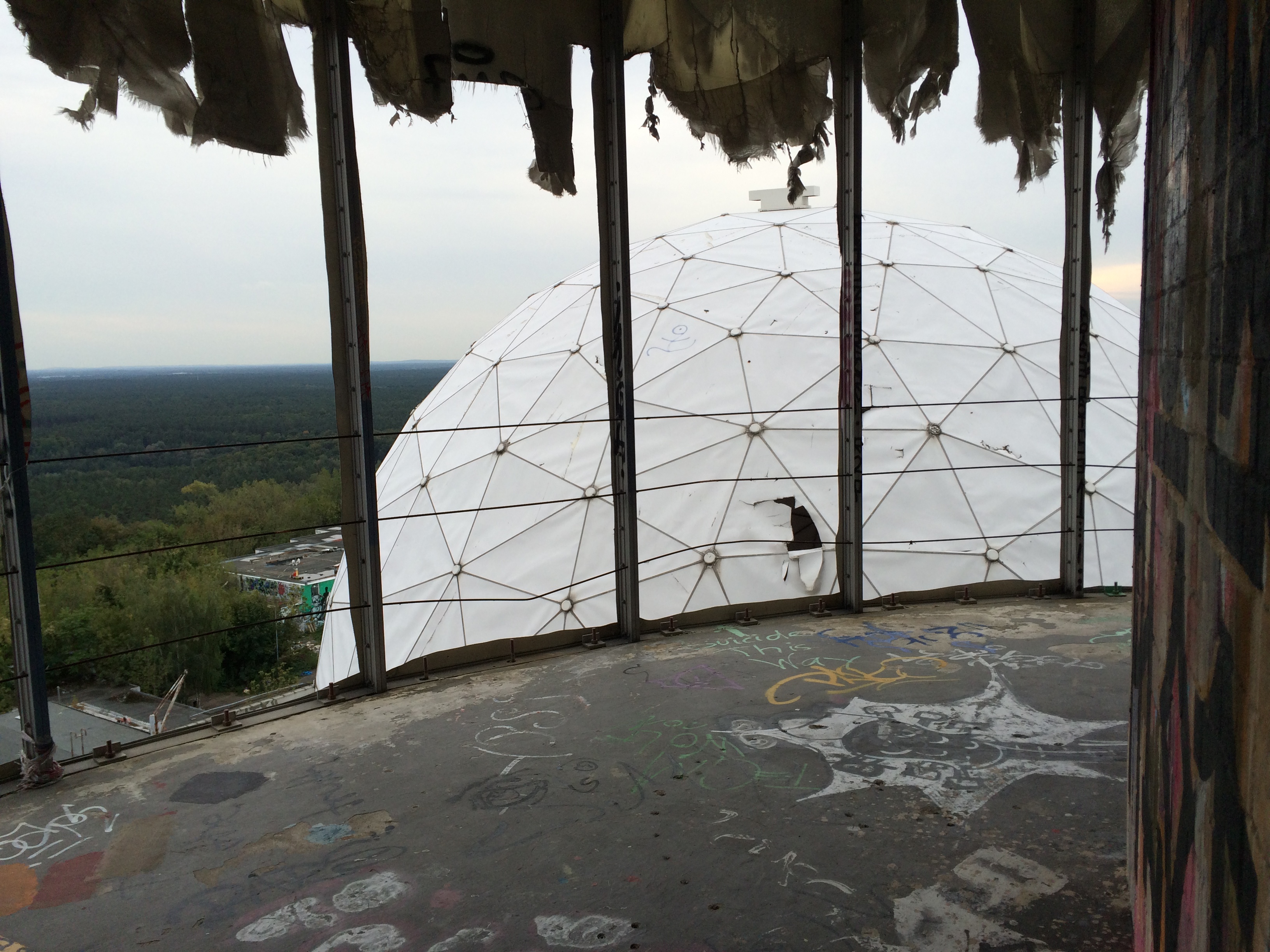 Berlin - Teufelsberg - Field Station - Radom Horror Radome