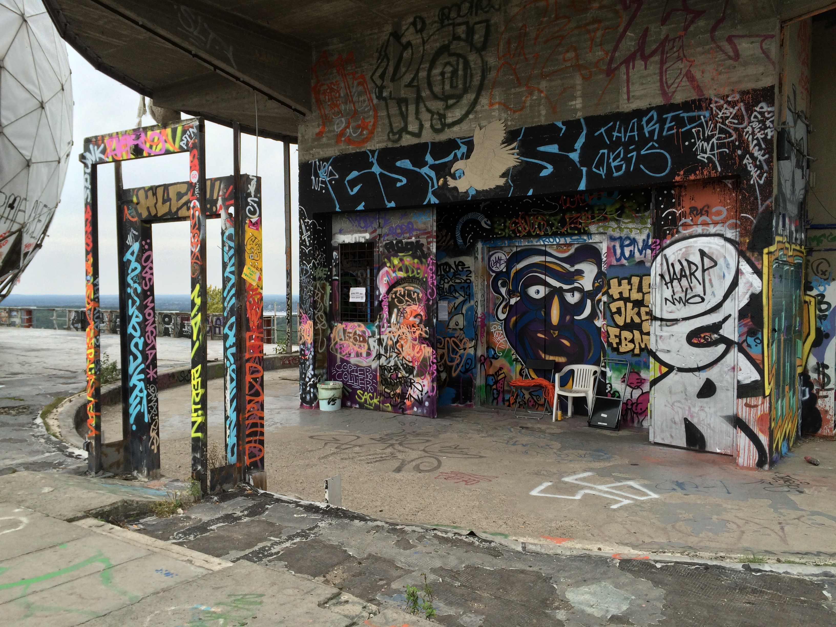 Berlin - Teufelsberg - Field Station - Tür ins Nichts - Nowhere Door