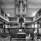 Evangelische Kirche Nauheim um 1930 Innenraum